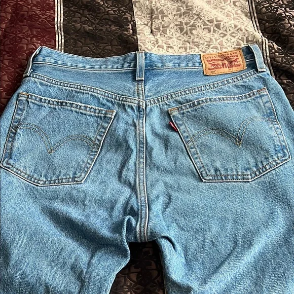 Levi’s Straight Leg Ankle Jeans W29 L26 - Picture 5 of 10